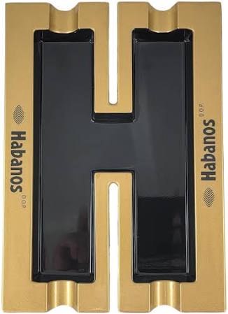 Ashtray Habanos  " H" 4 cigars