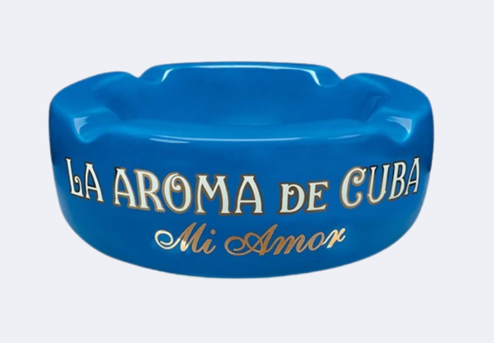 Aroma De Cuba Blue Ashtray