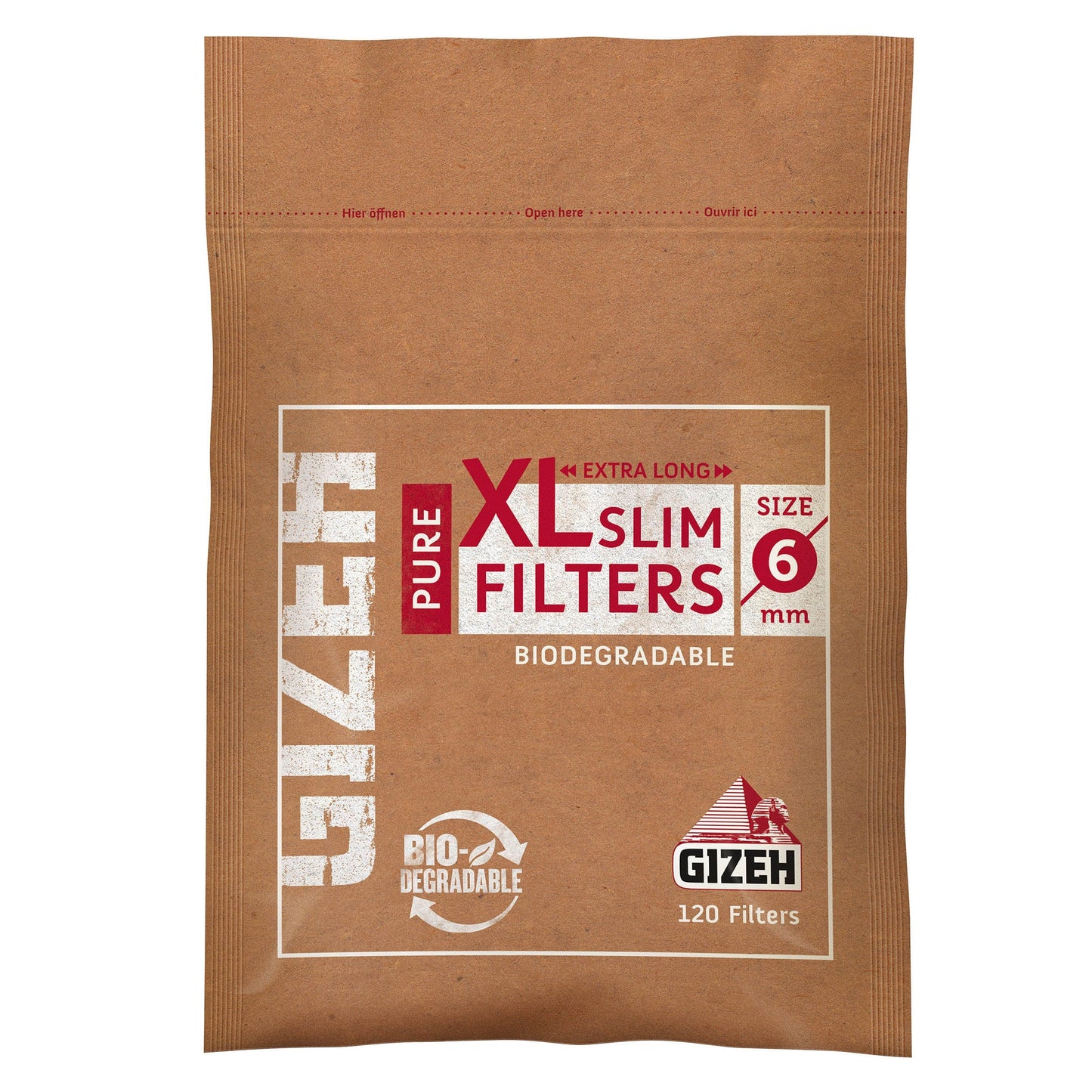 Gizeh Slim Bio Filters XL 6mm