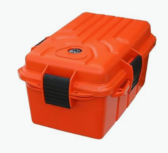 Orange Travel Humidor