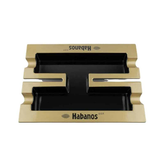 Habanos Melamine "H" 4 Cigars Ashtray
