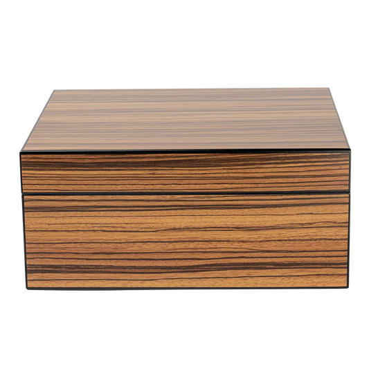 Zebrawood 50 Count Humidor